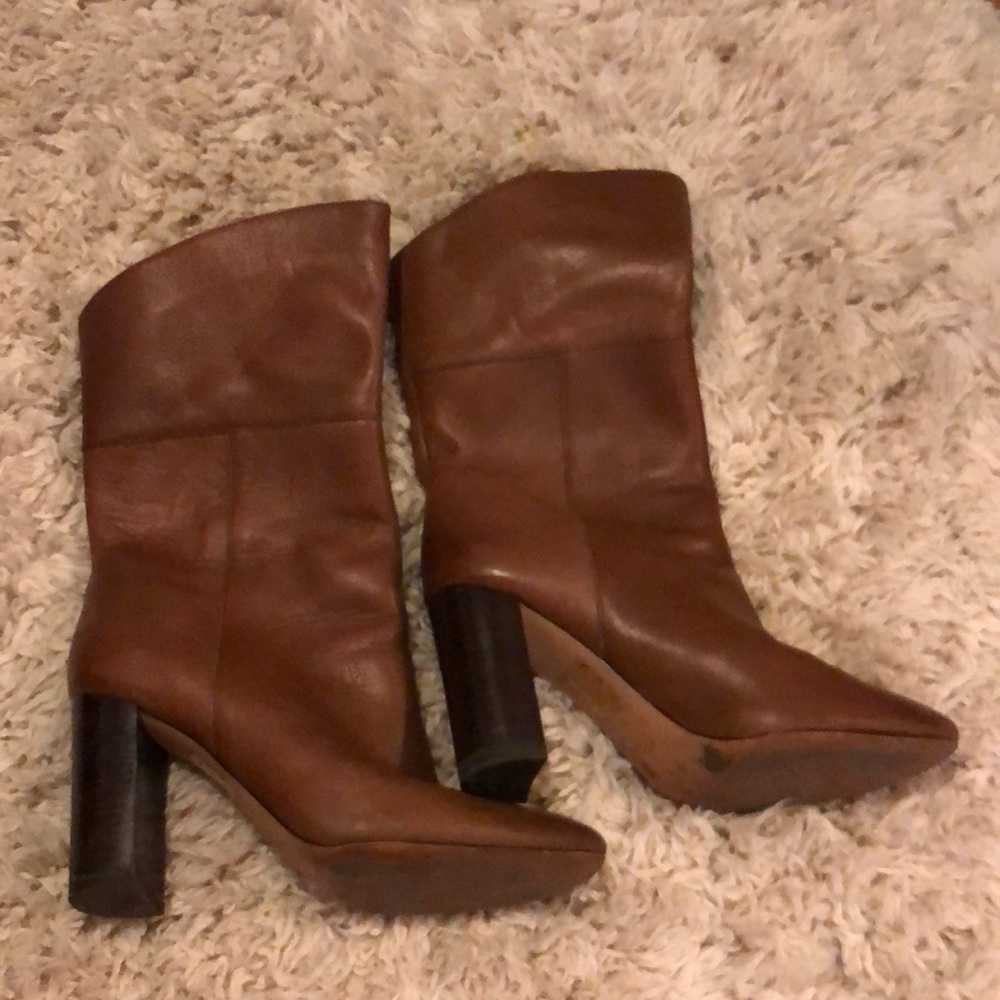 Stacked Heel boots